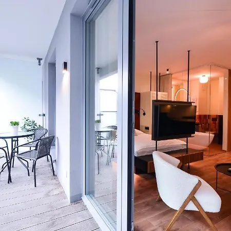 Citystay Modernistyczny Apartament Z Tarasem W Centrum Gdyni Gdynia Exterior foto