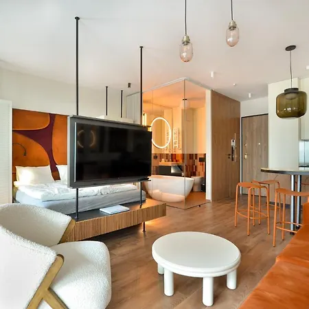 Citystay Modernistyczny Apartament Z Tarasem W Centrum Gdyni Gdynia Exterior foto